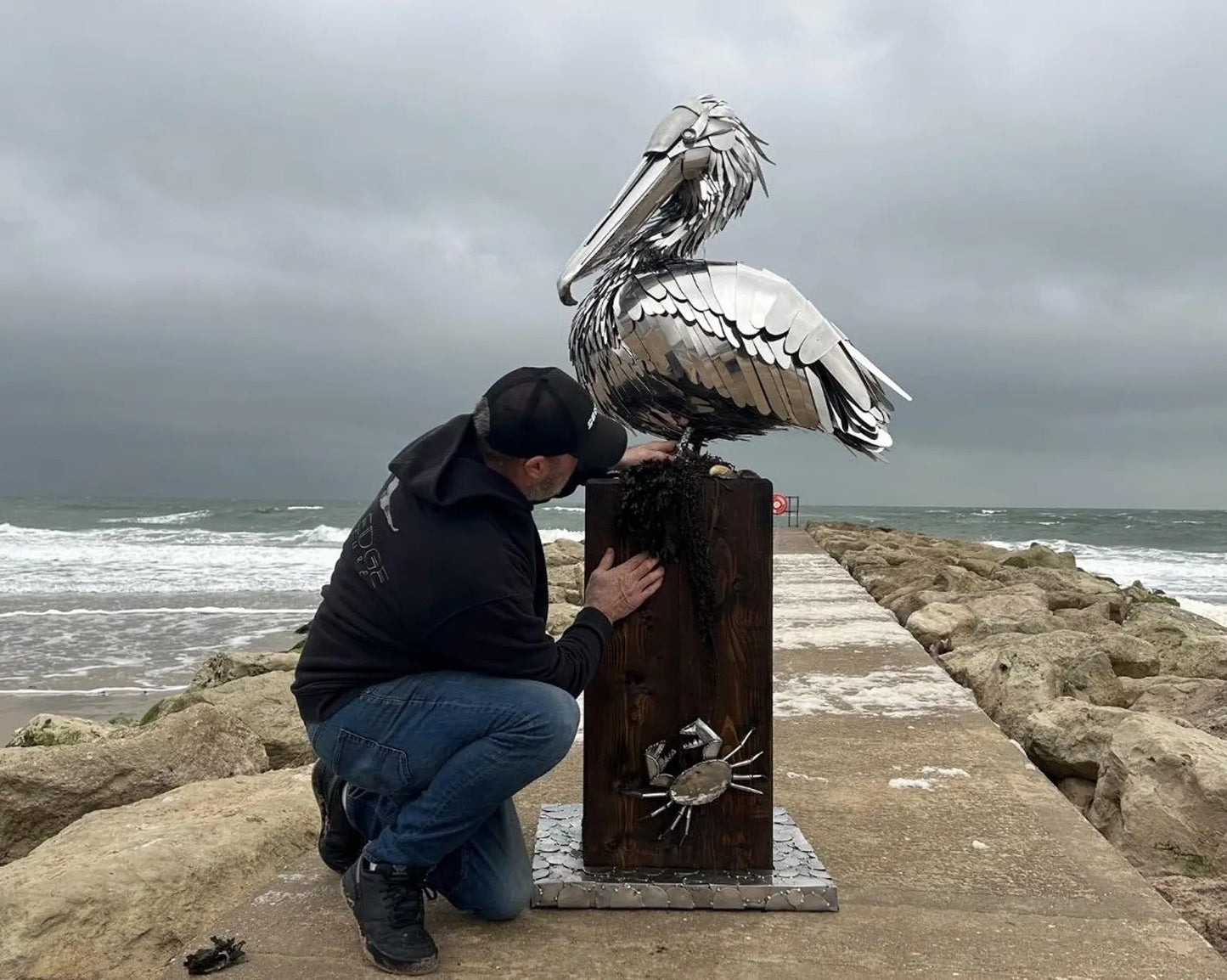 Pelican Sculpture