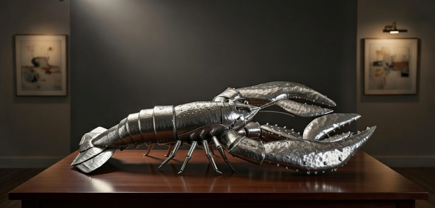 Crustacean Colossus: The Making of a Steel Lobster