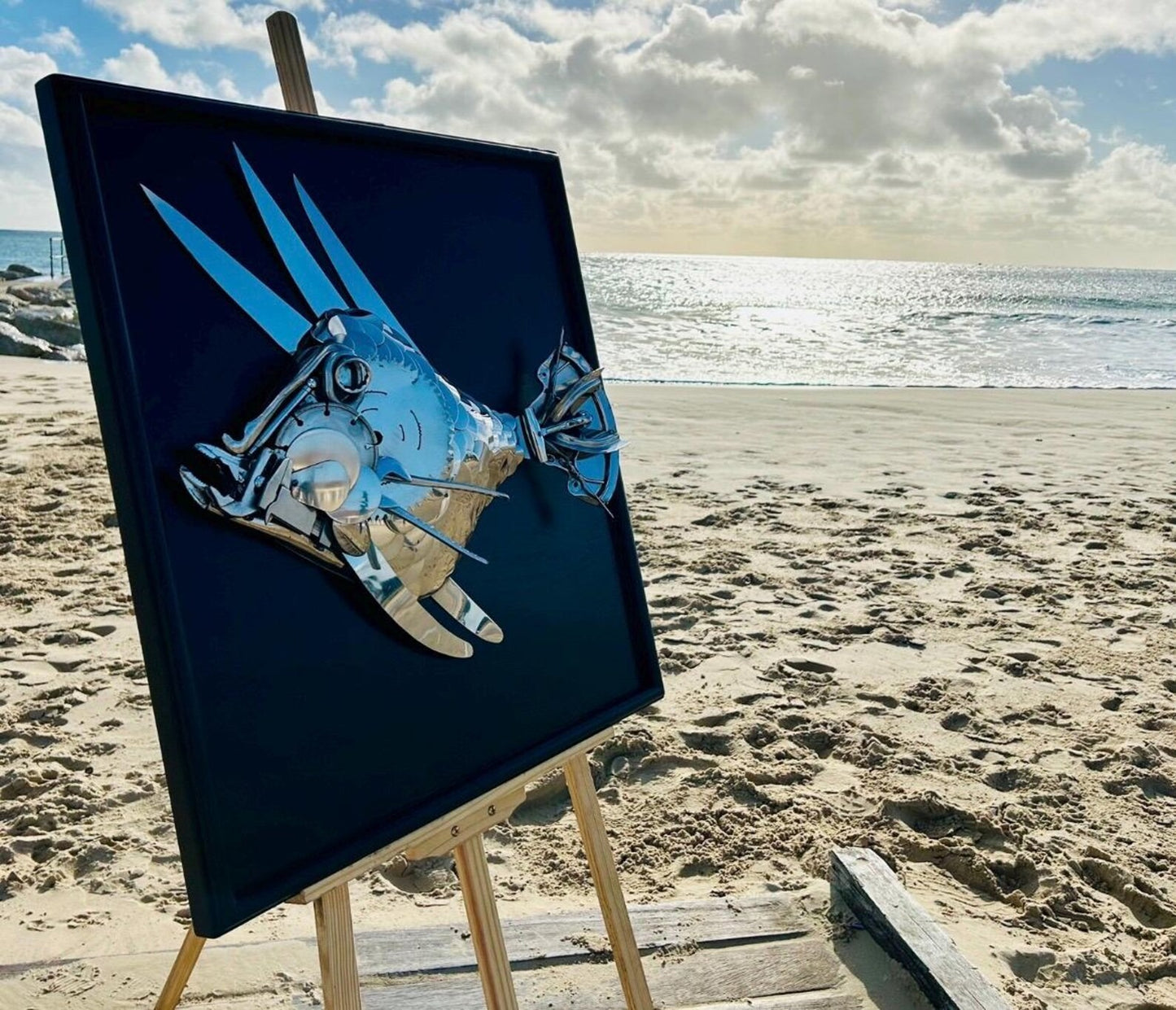 Metal Fish Wall Art