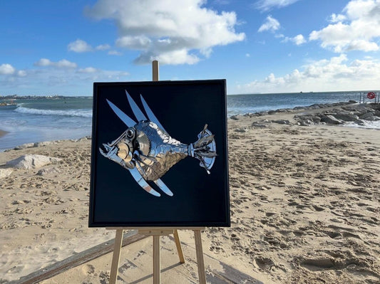 Metal Fish Wall Art