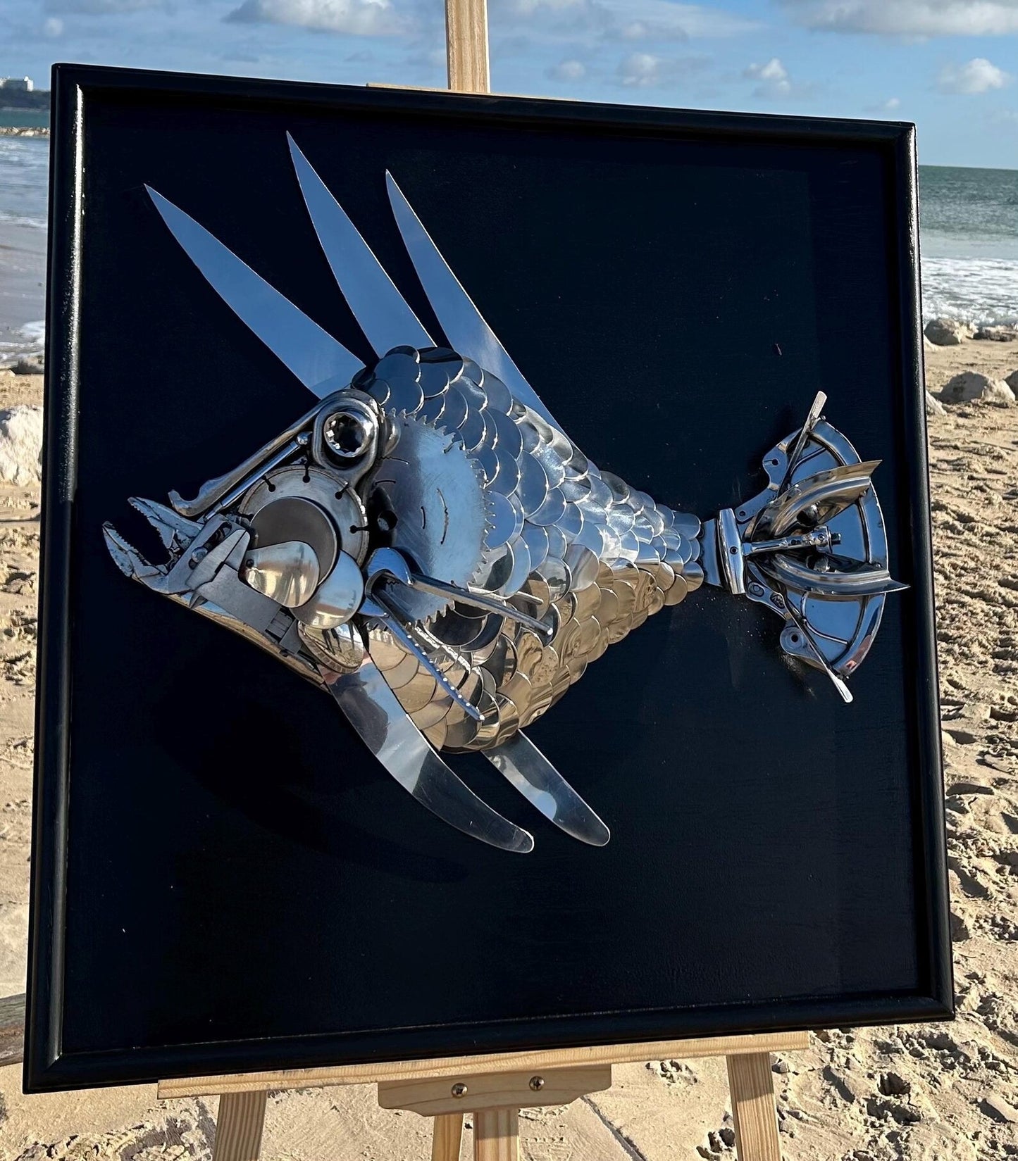 Metal Fish Wall Art