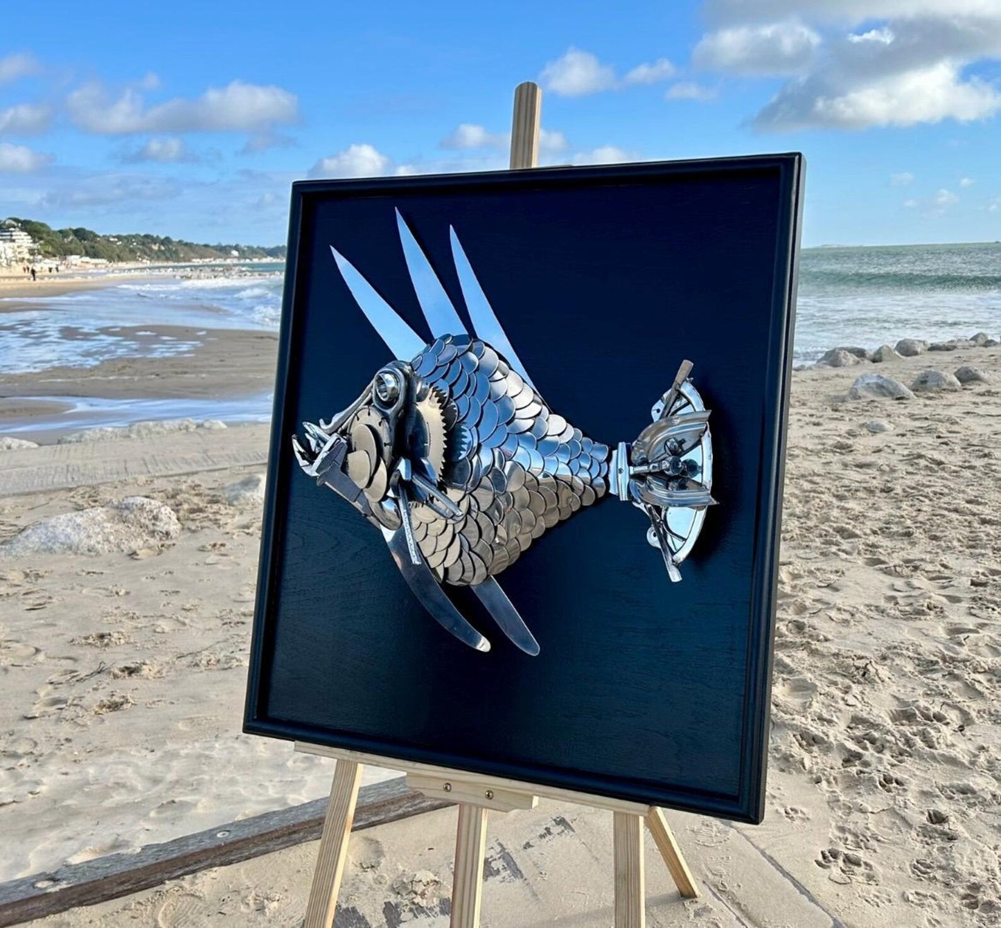 Metal Fish Wall Art