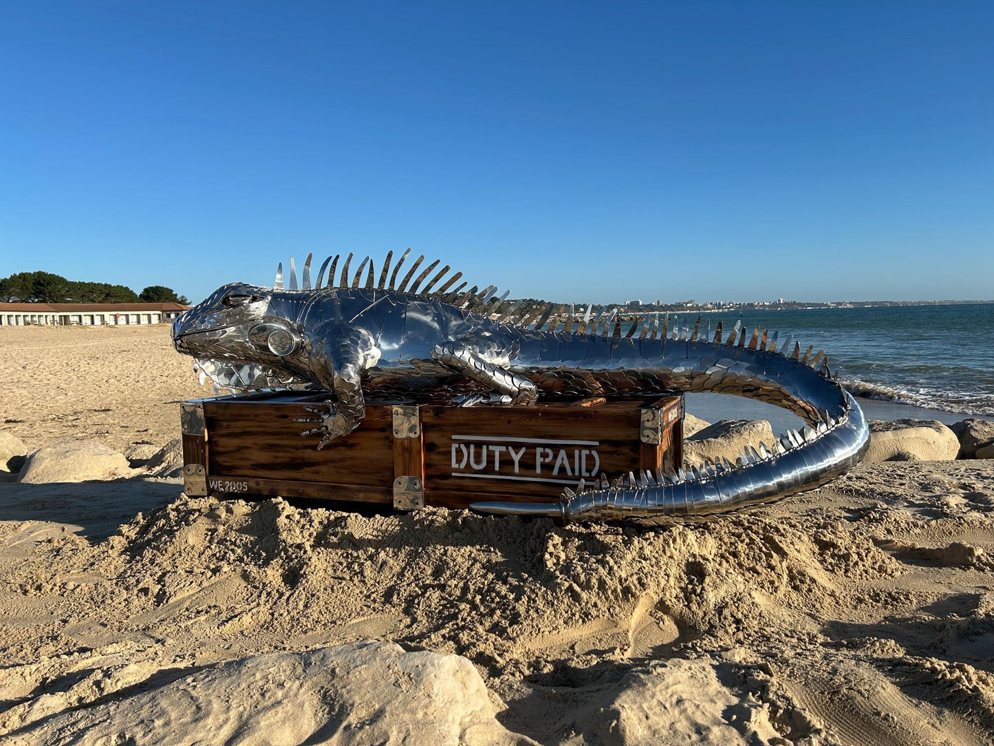 Iguana Sculpture