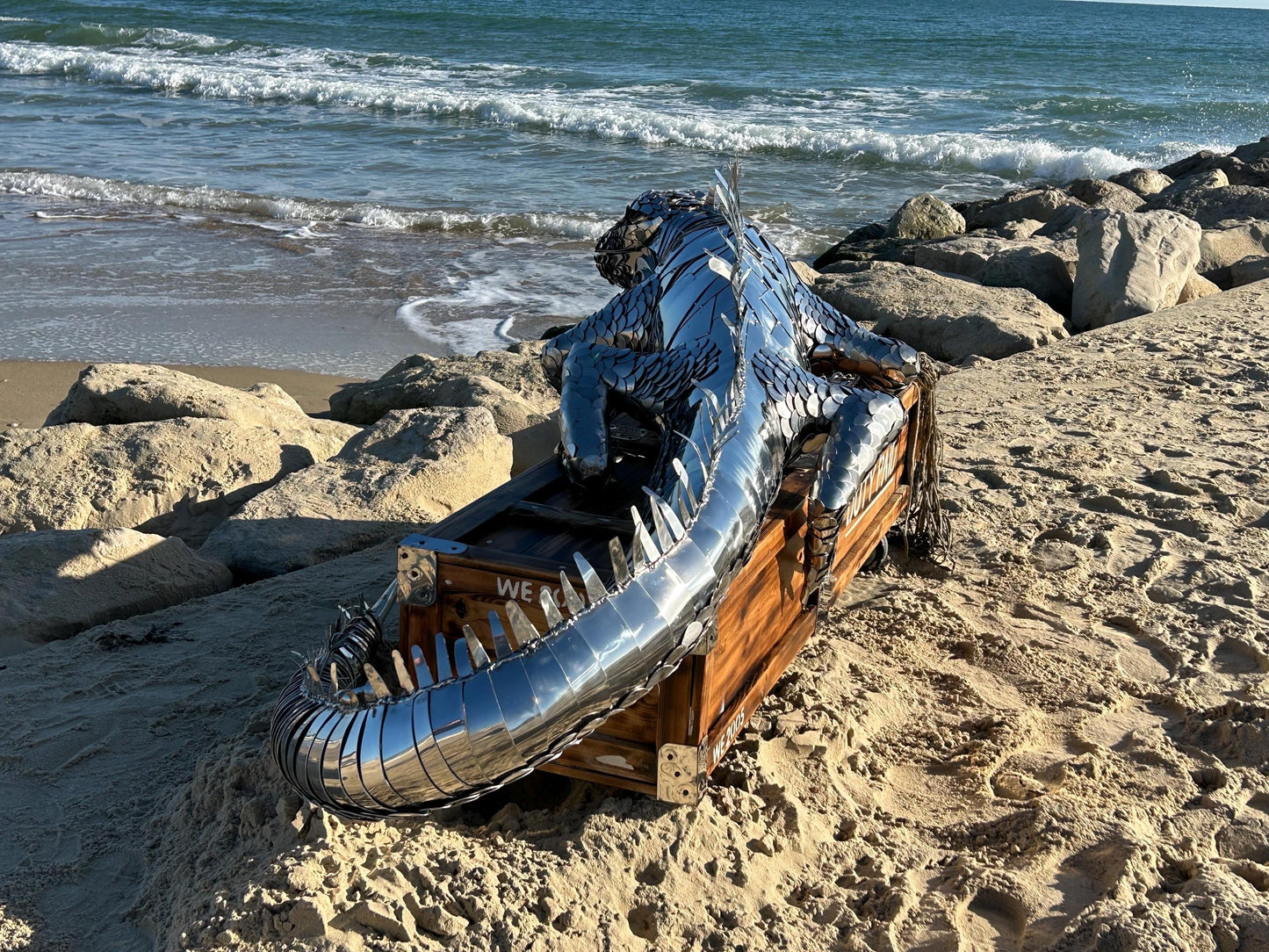 Iguana Sculpture
