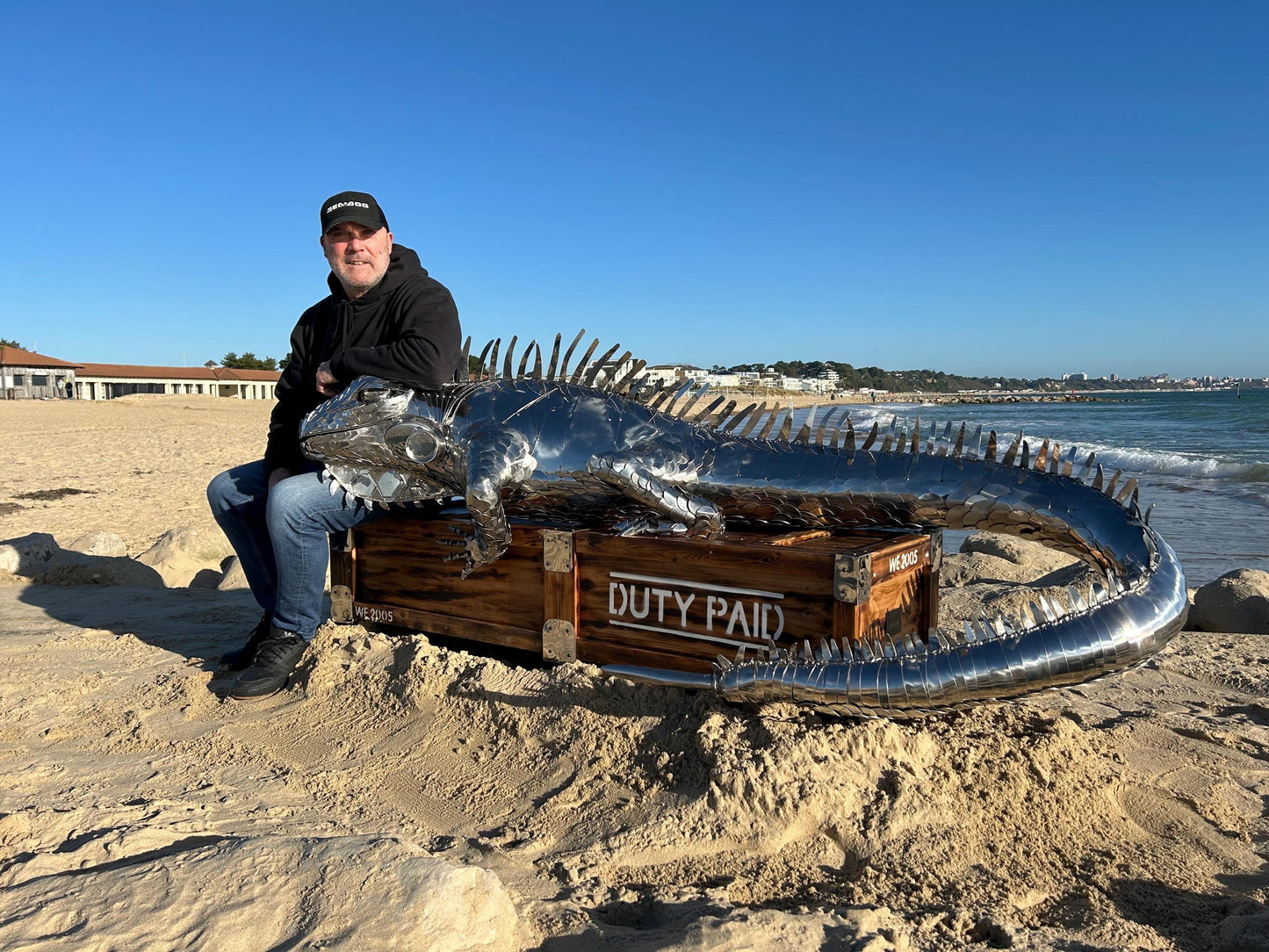 Iguana Sculpture