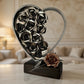Heart of Roses Sculpture