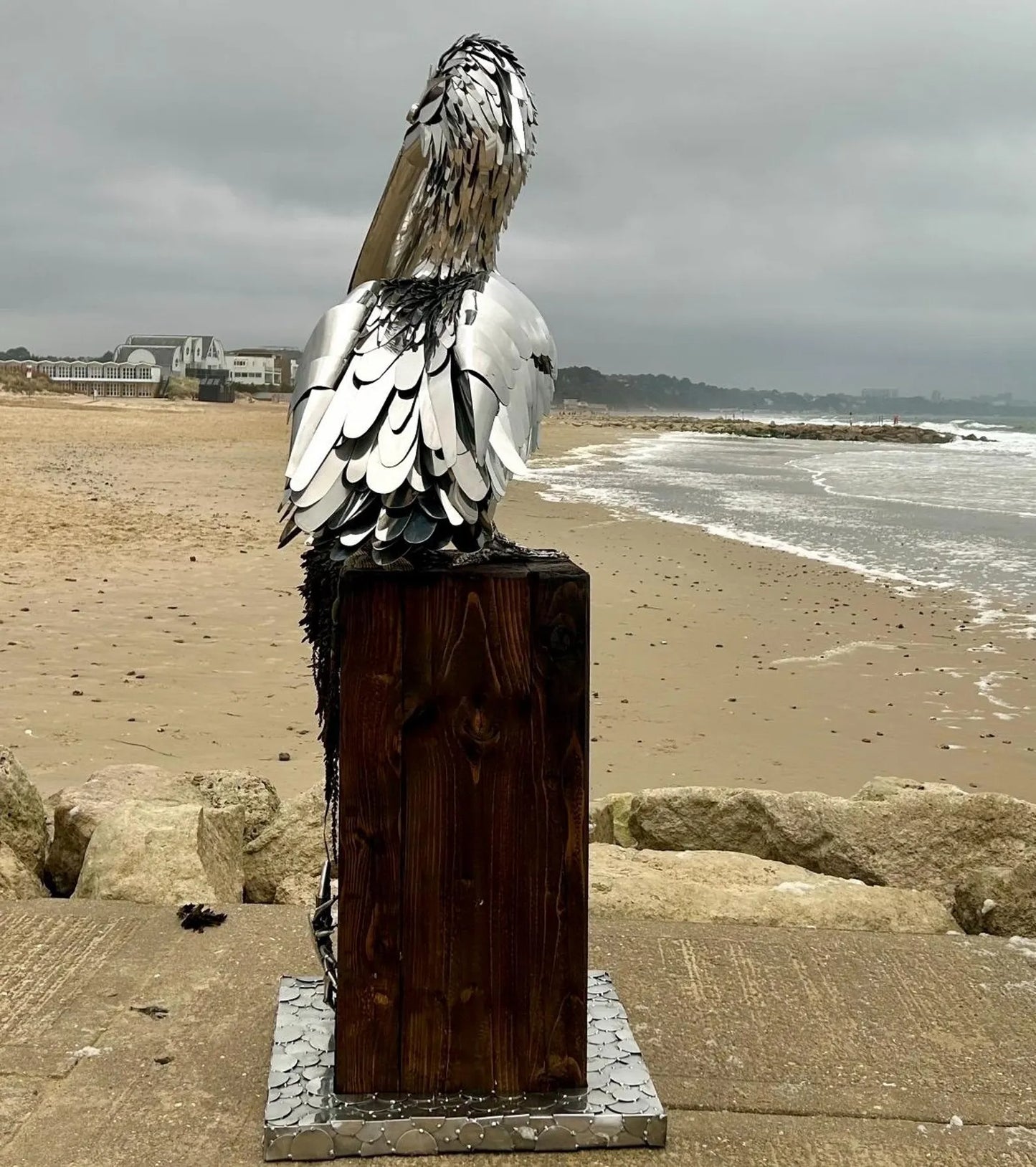 Pelican Sculpture