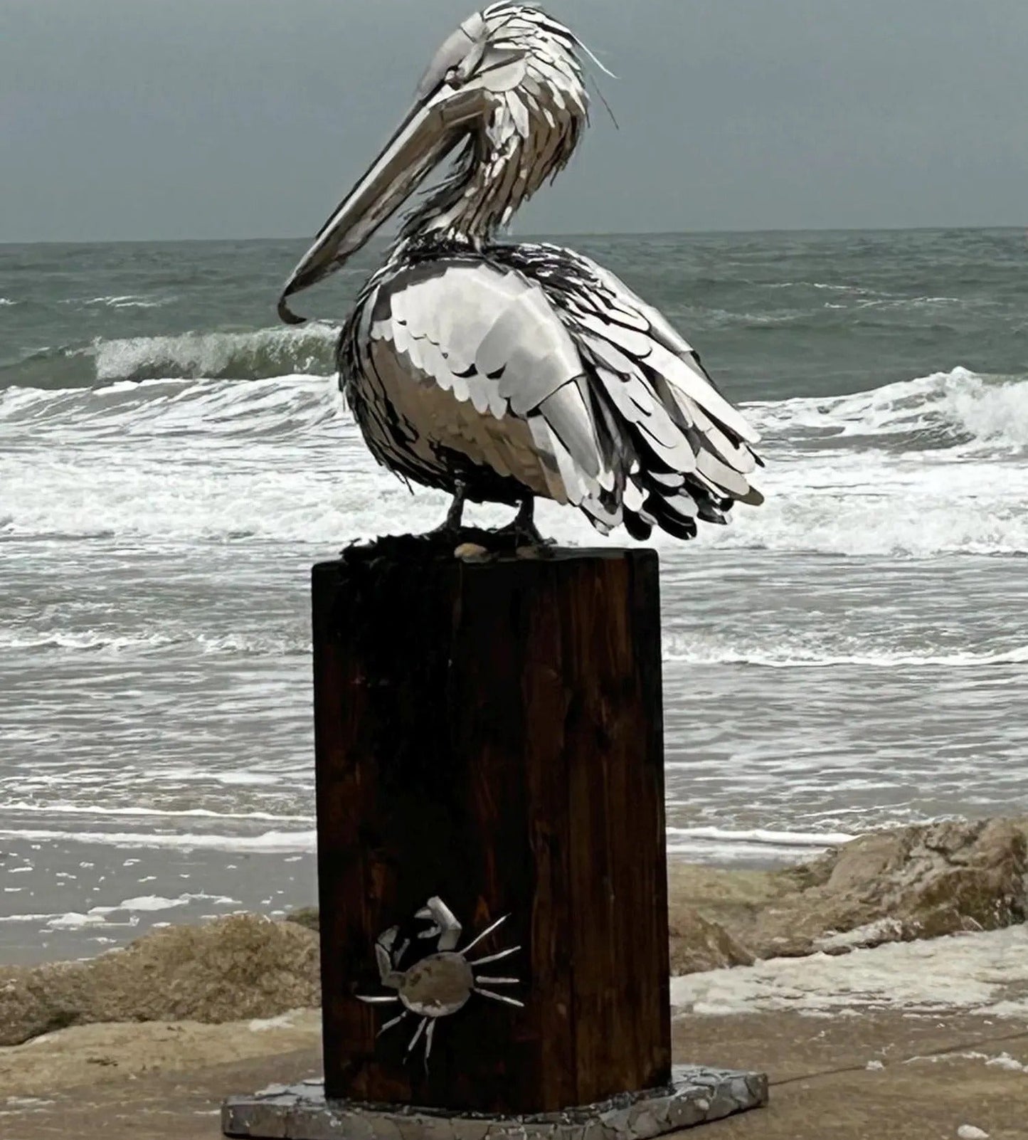 Pelican Sculpture