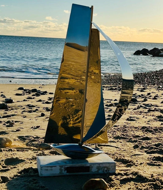 Sailboat Sculpture
