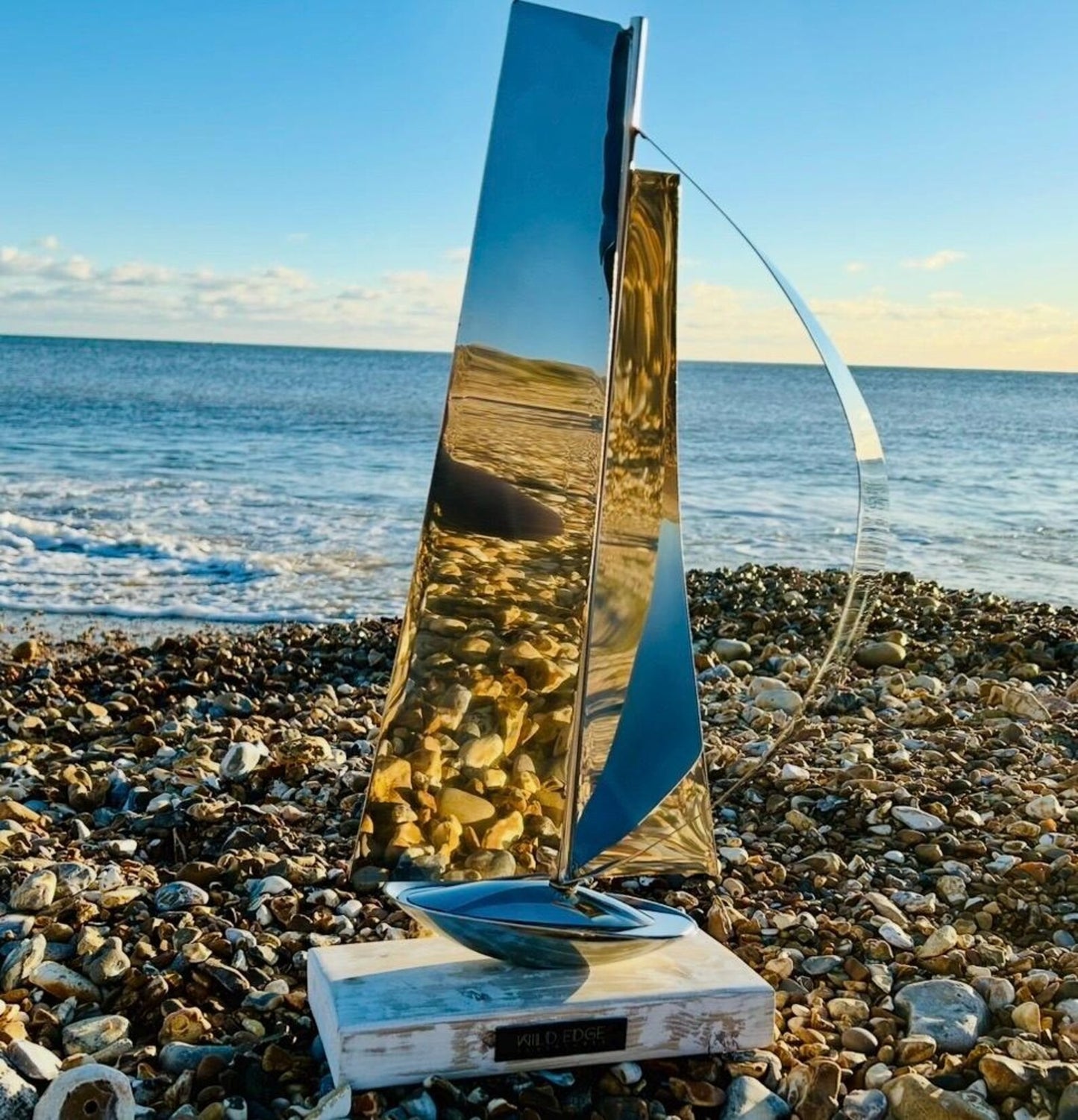 Sailboat Sculpture