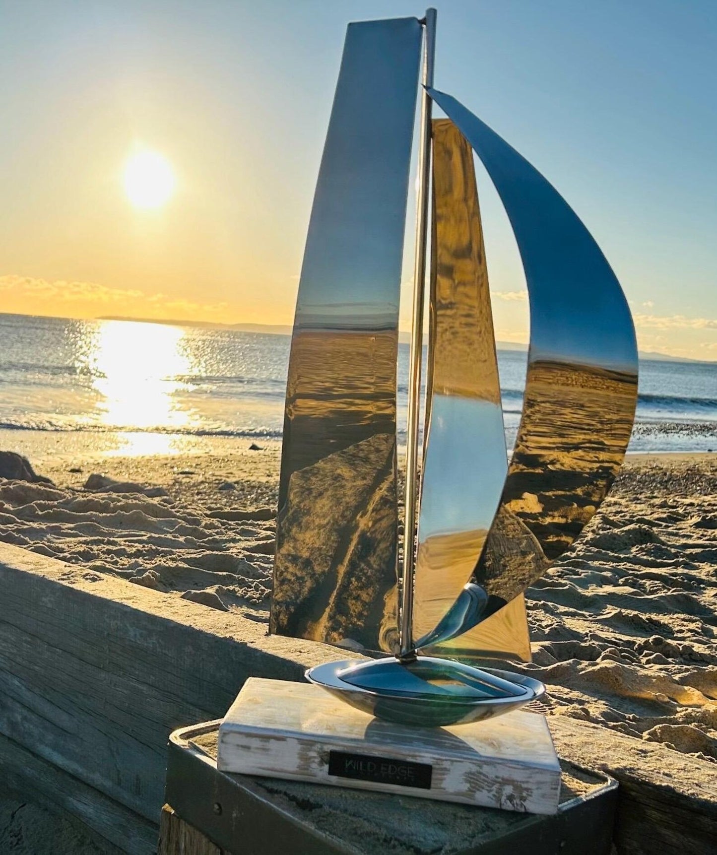 Sailboat Sculpture
